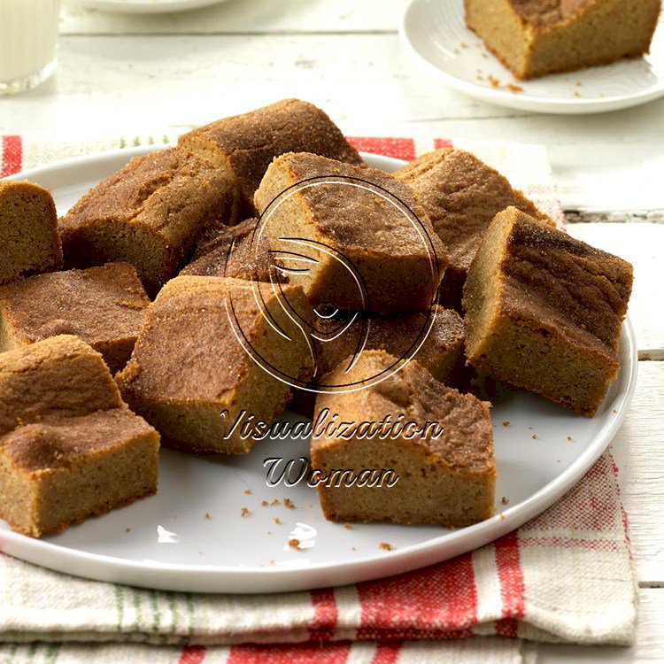 Snickerdoodle Blondie Bars