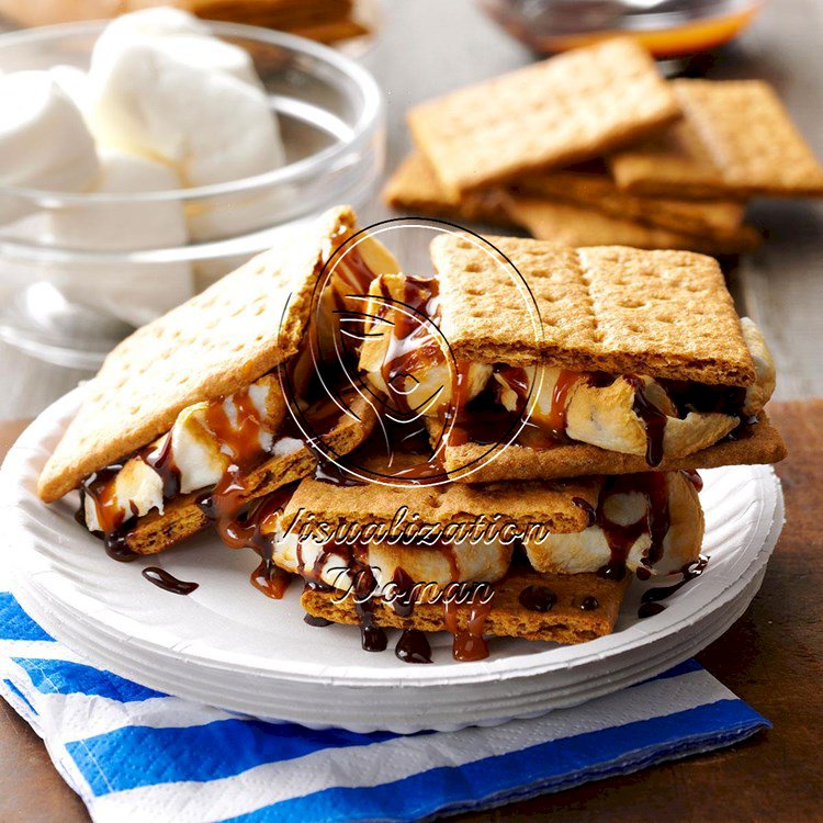 Cookout Caramel S’mores