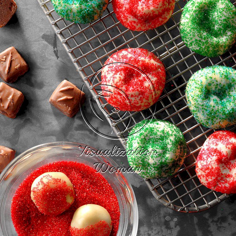 Colorful Candy Bar Cookies