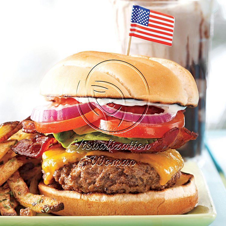 All-American Bacon Cheeseburgers