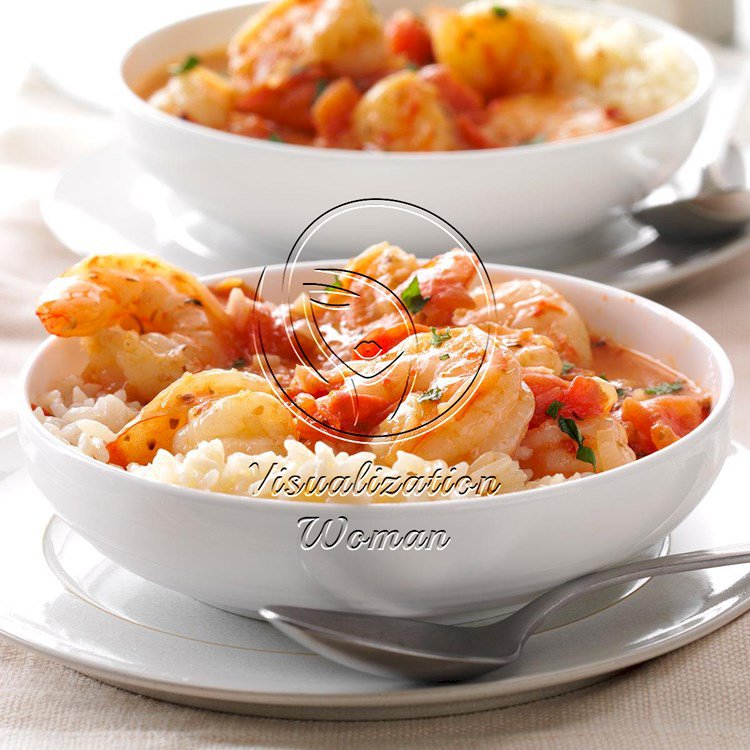 Shrimp with Tomatoes & Feta