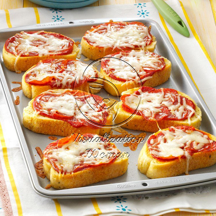 Garlic Toast Pizzas