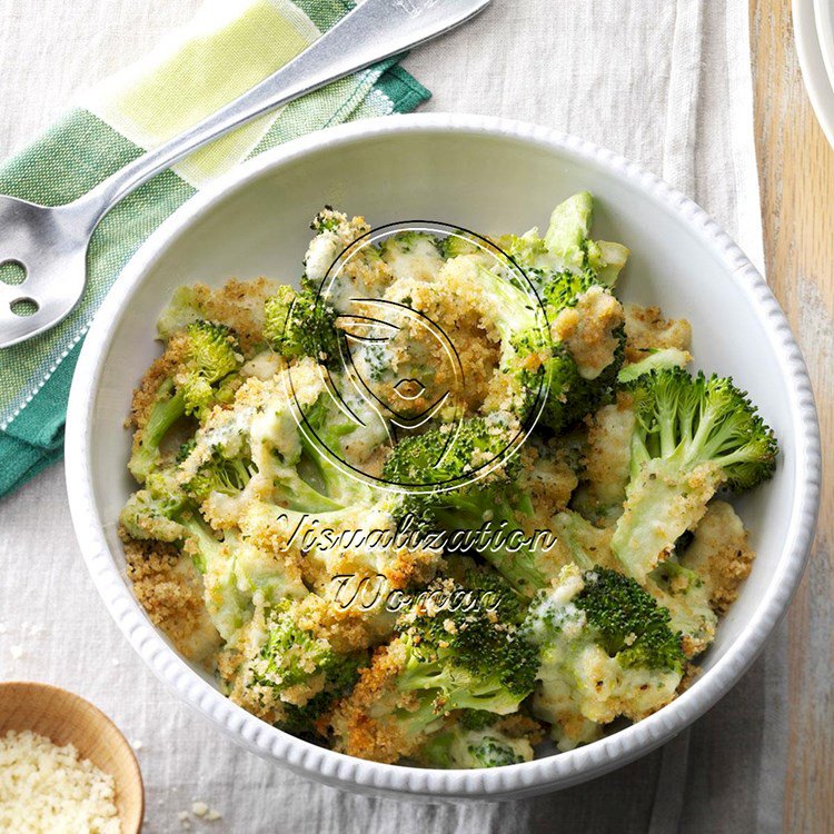 Baked Parmesan Broccoli