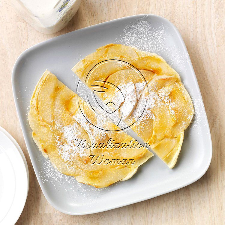 Upside-Down Pear Pancake