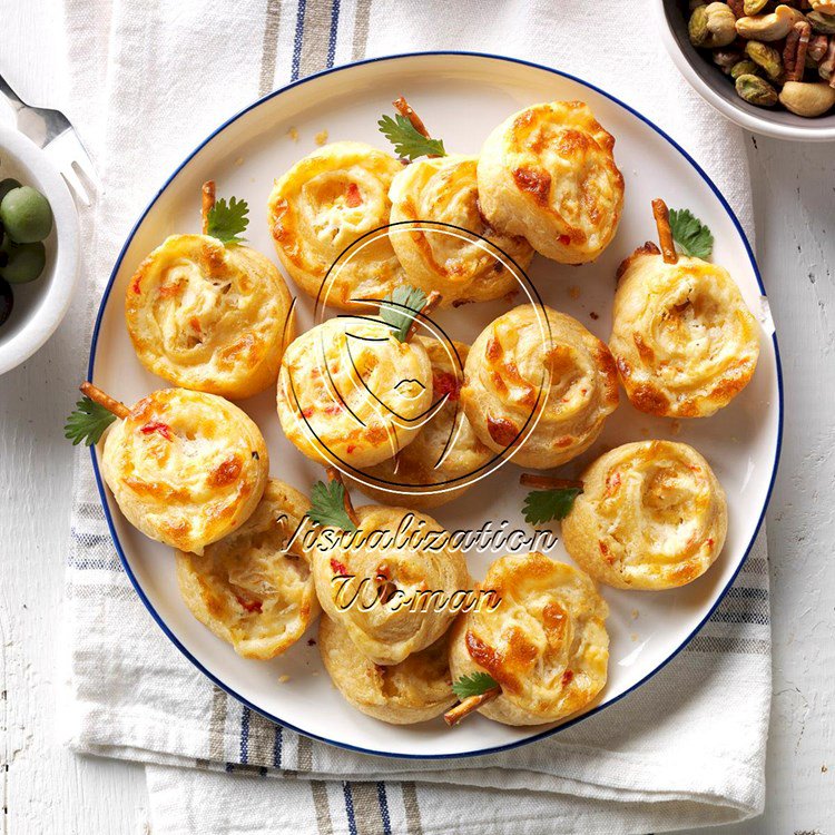 Pumpkin Pinwheels