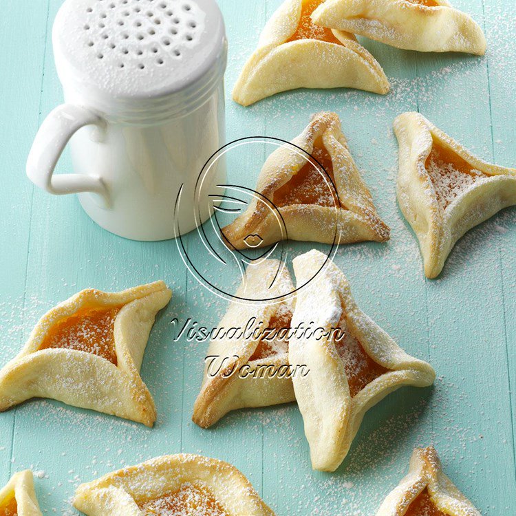 Apricot-Filled Triangles
