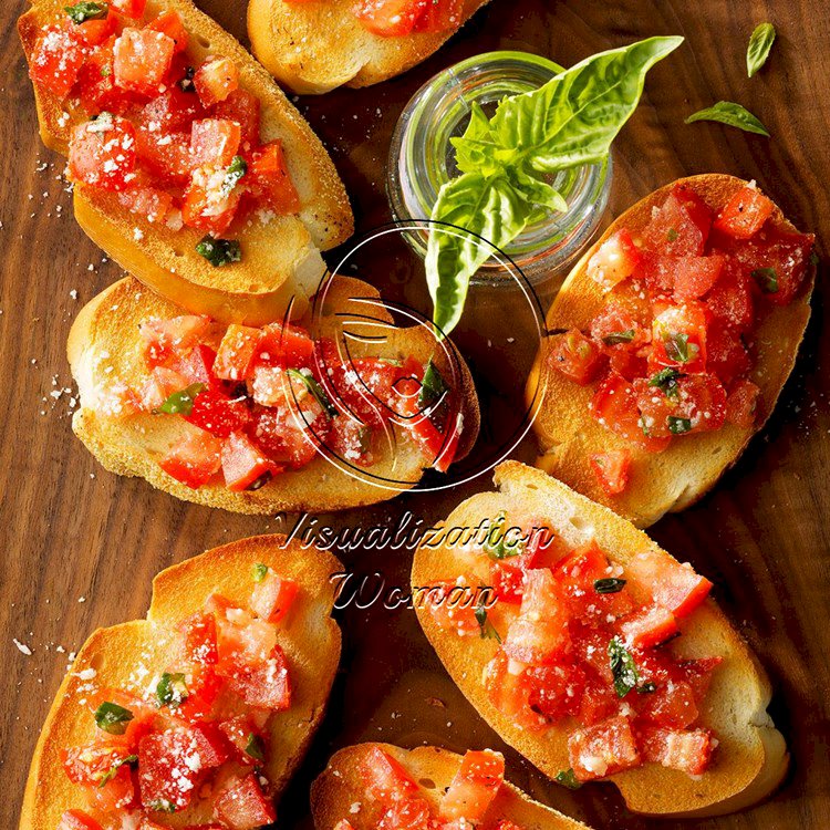 Garlic Tomato Bruschetta