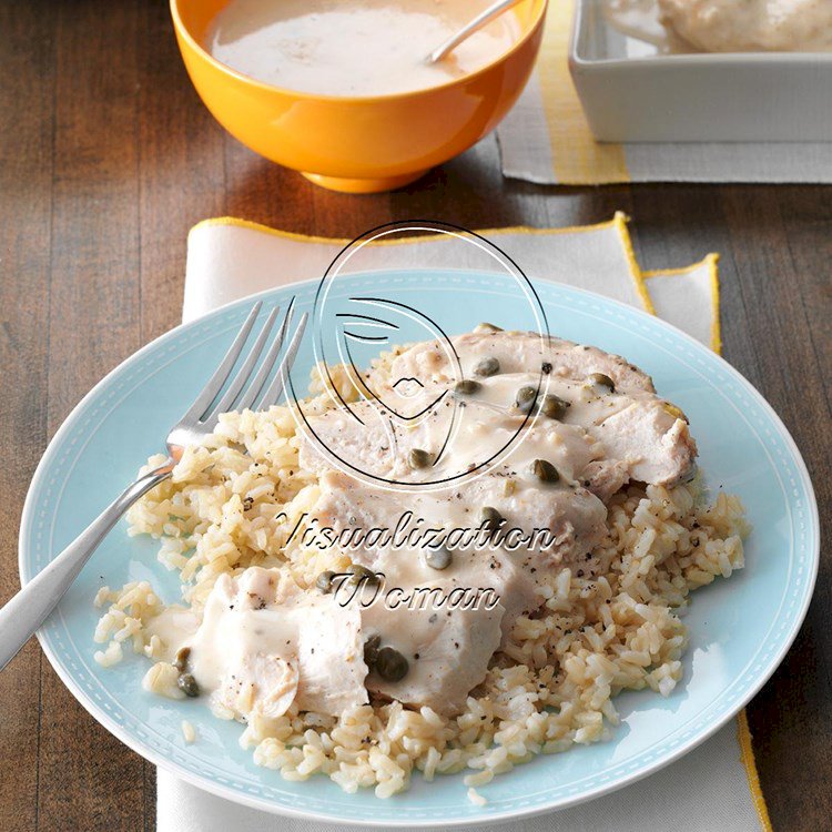 Creamy Garlic-Lemon Chicken