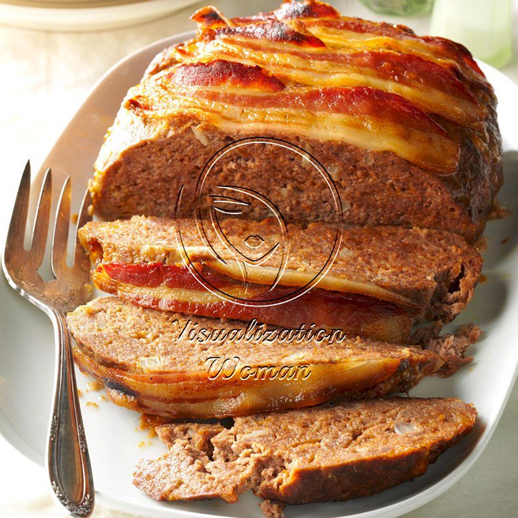 Bacon-Topped Meat Loaf