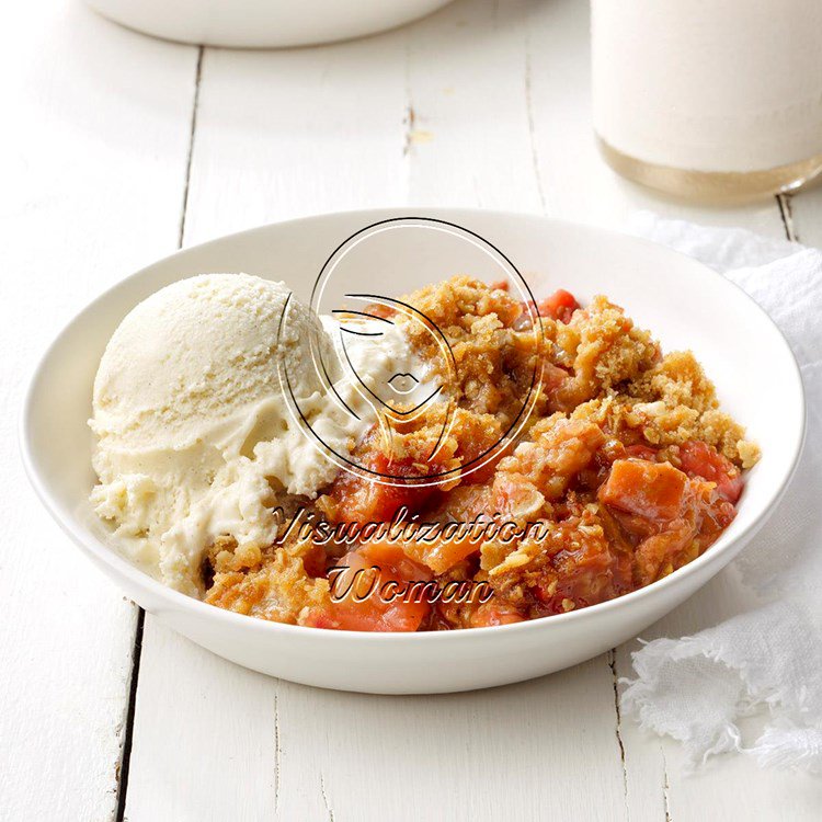 Rhubarb Crumble