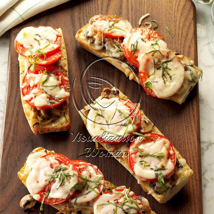 Tomato Baguette Pizza