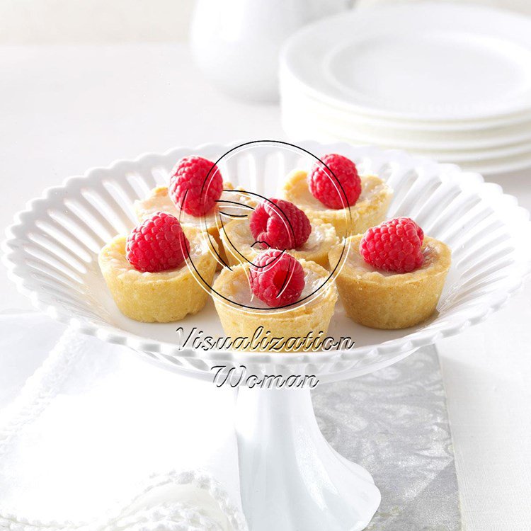 Raspberry Sugar Cream Tarts