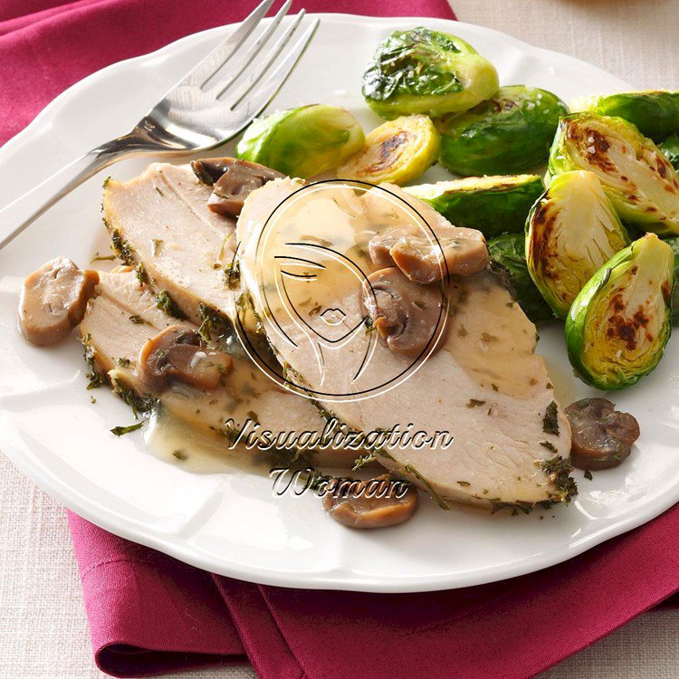 Turkey with Mushroom Sauce