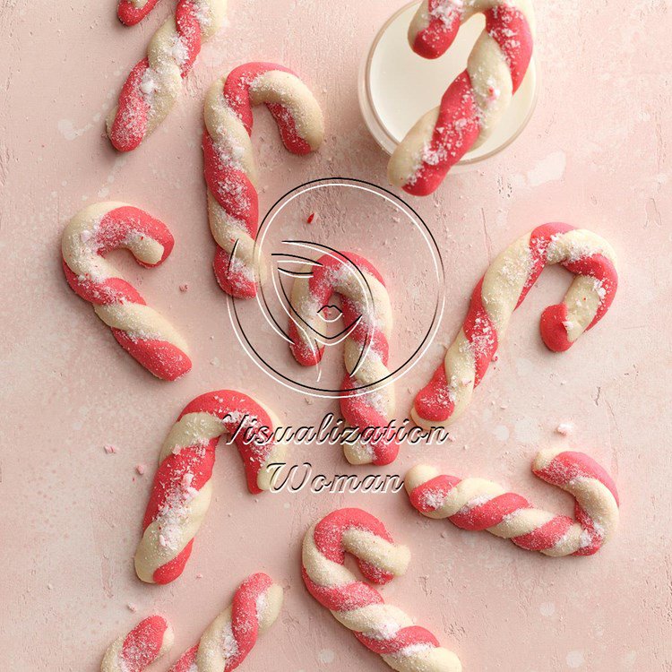 Christmas Candy Cane Cookies