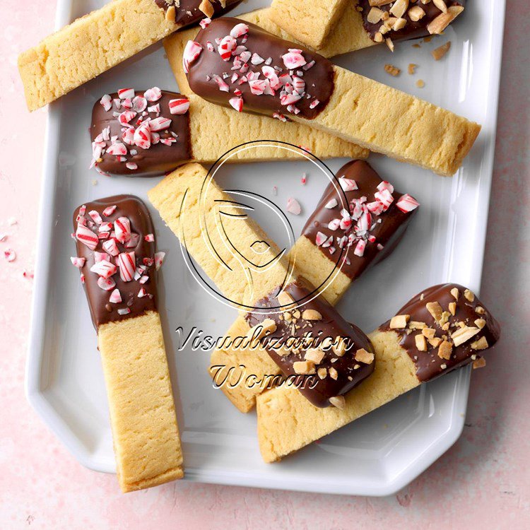 Peppermint Chocolate Almond Crisps