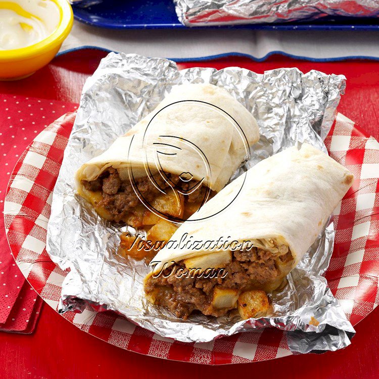 Blue Ribbon Beefy Burritos