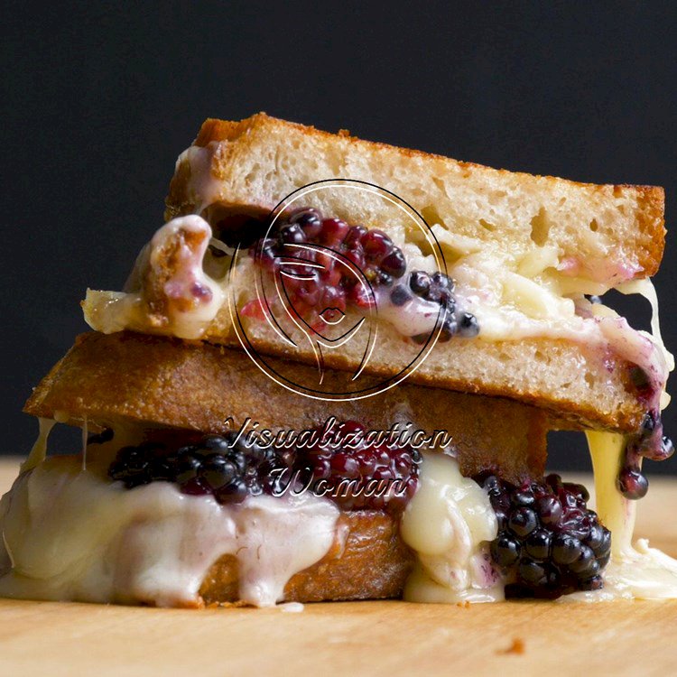 Blackberry Grilled Cheese Sandwich