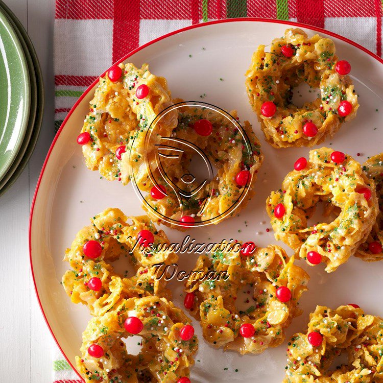 Holiday Cornflake Cookies