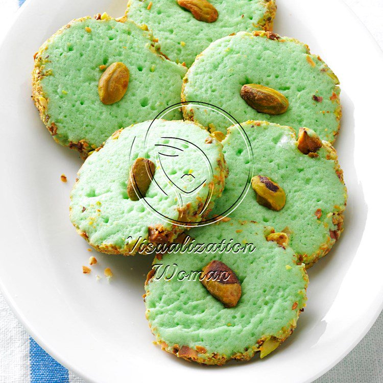 Pistachio Cream Cheese Cookies