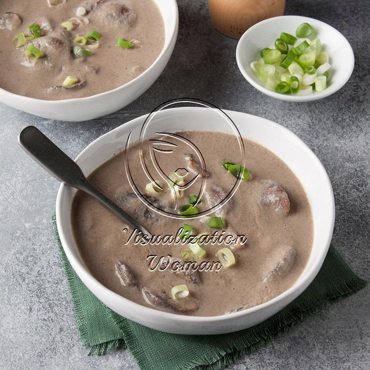 Vegan Cream of Mushroom Soup