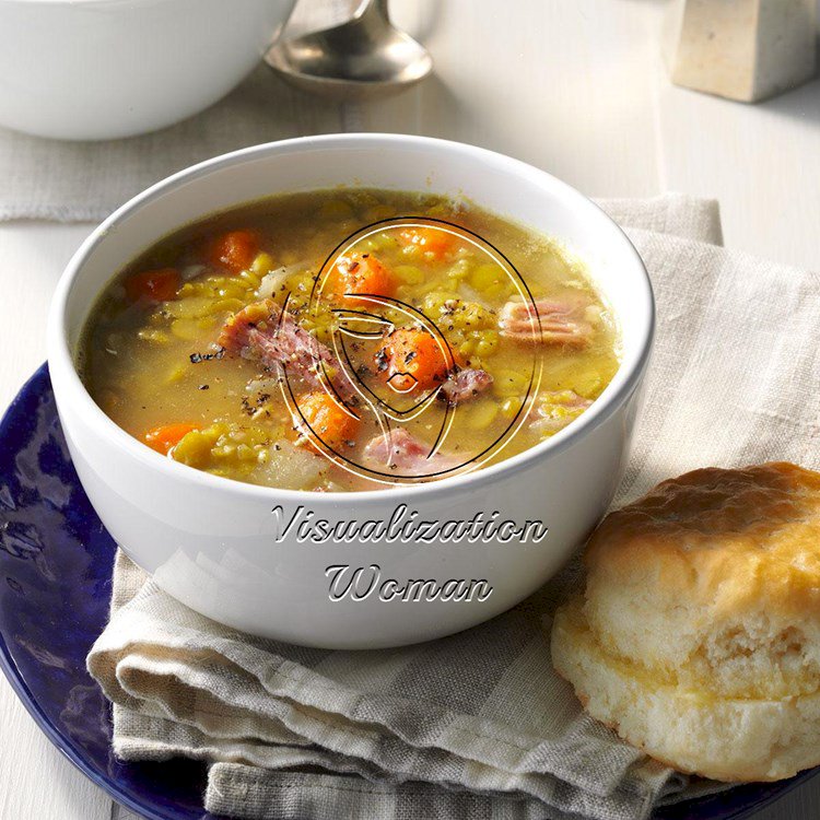 Split Pea Soup with Ham & Jalapeno