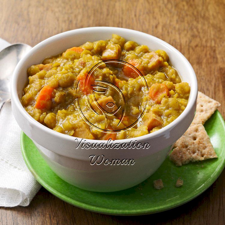 Curried Ham & Split Pea Soup