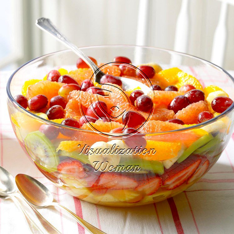 Layered Fresh Fruit Salad