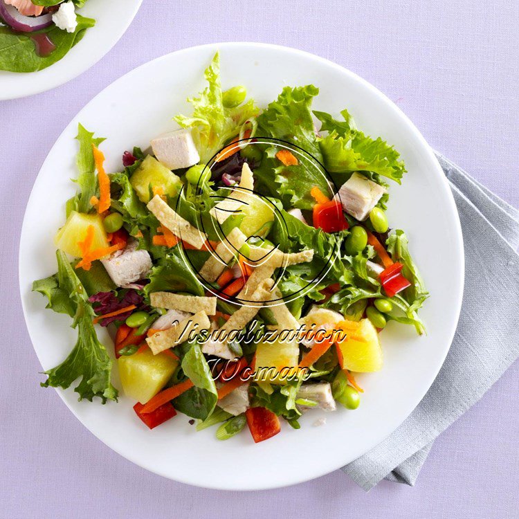 Veggie-Sesame Chicken Salad