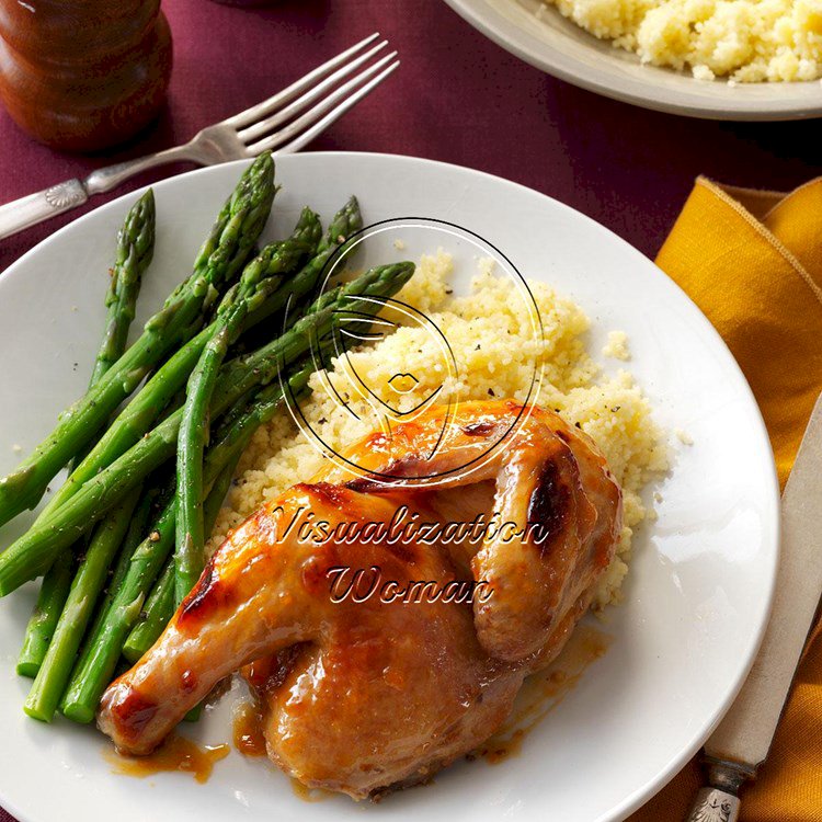 Glazed Cornish Hens