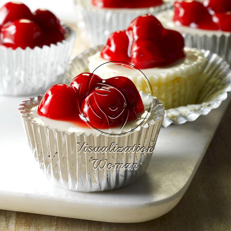 Cherry Cheese Cupcakes