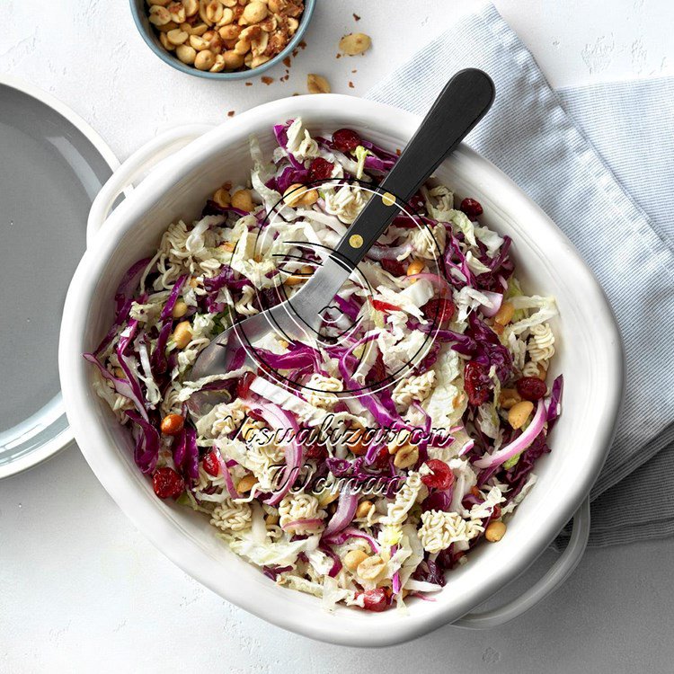 Ramen Noodle Cranberry Coleslaw