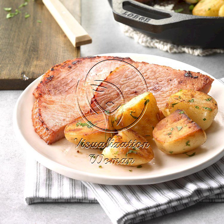 Country Ham and Potatoes