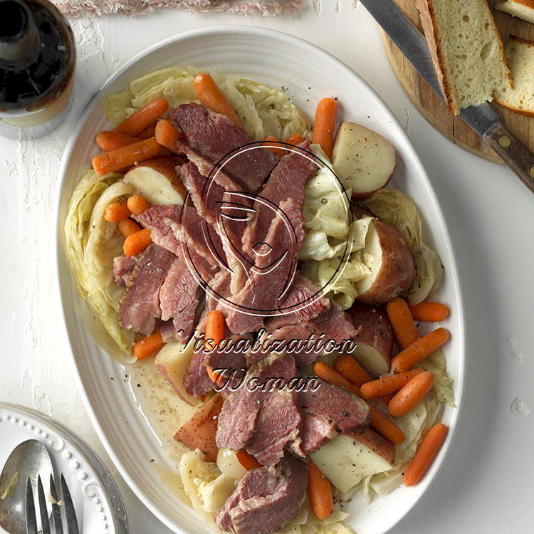 Easy Corned Beef and Cabbage