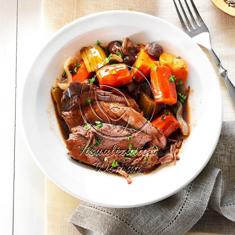 Beer-Braised Roast with Root Vegetables