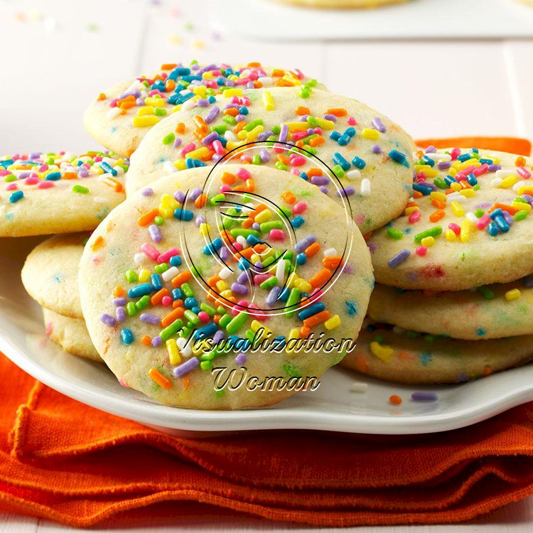 Confetti Cake Batter Cookies