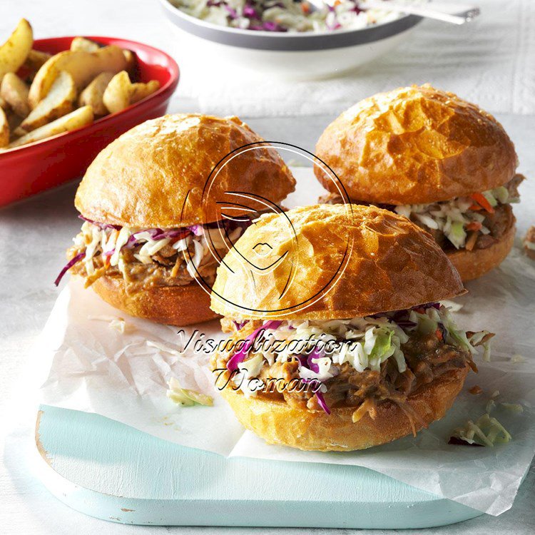 PB&J Pork Sandwiches