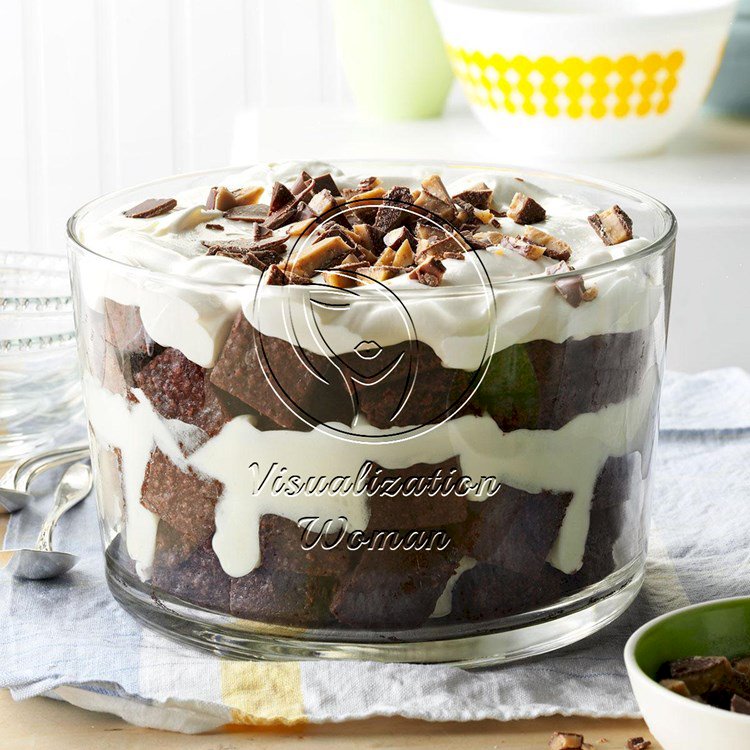 Toffee Brownie Trifle