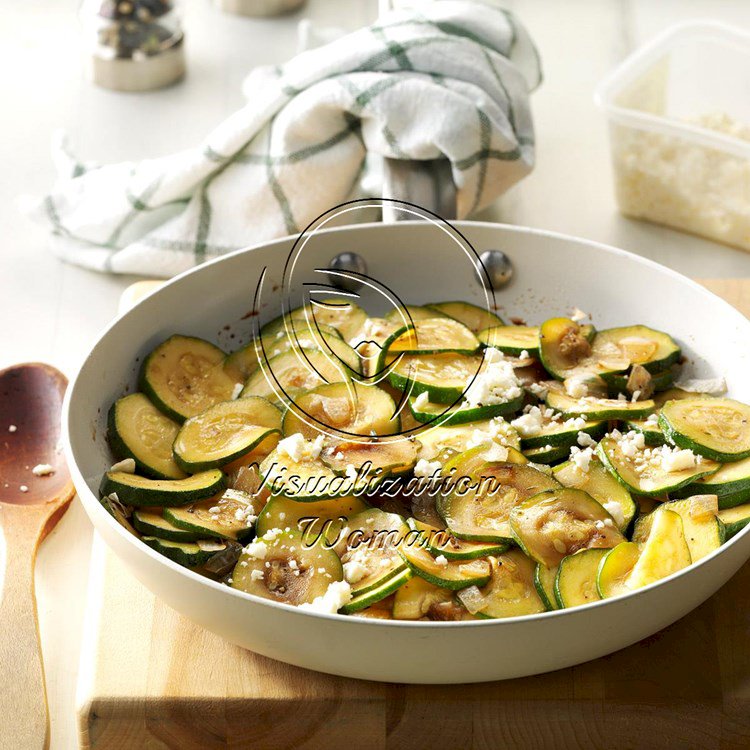 Balsamic Zucchini Saute