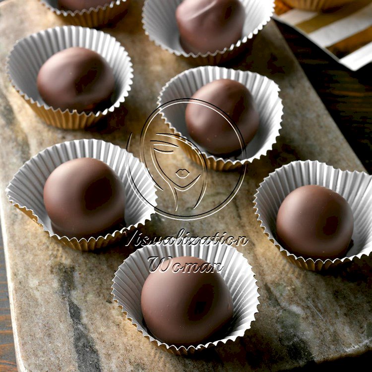 Dark Chocolate Pumpkin Truffles