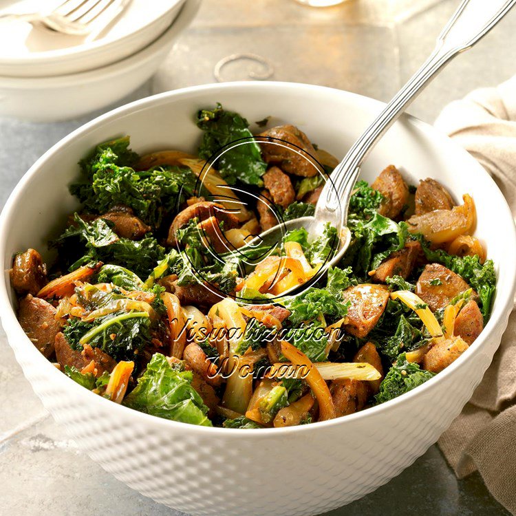 Kale and Fennel Skillet