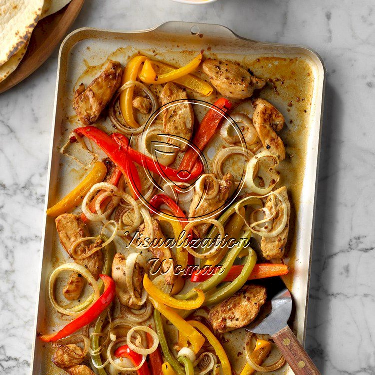 Chicken Veggie Fajitas