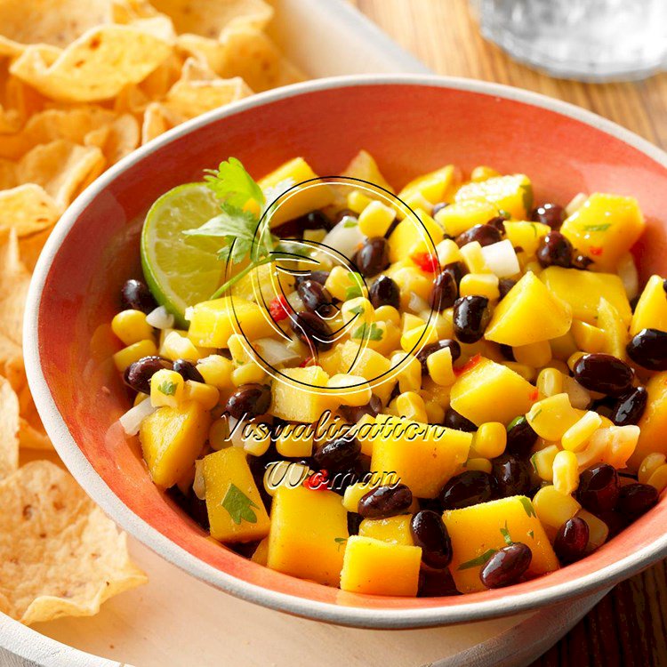 Mango Black Bean Salsa