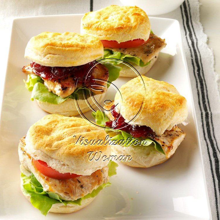 Mini Chicken & Biscuit Sandwiches