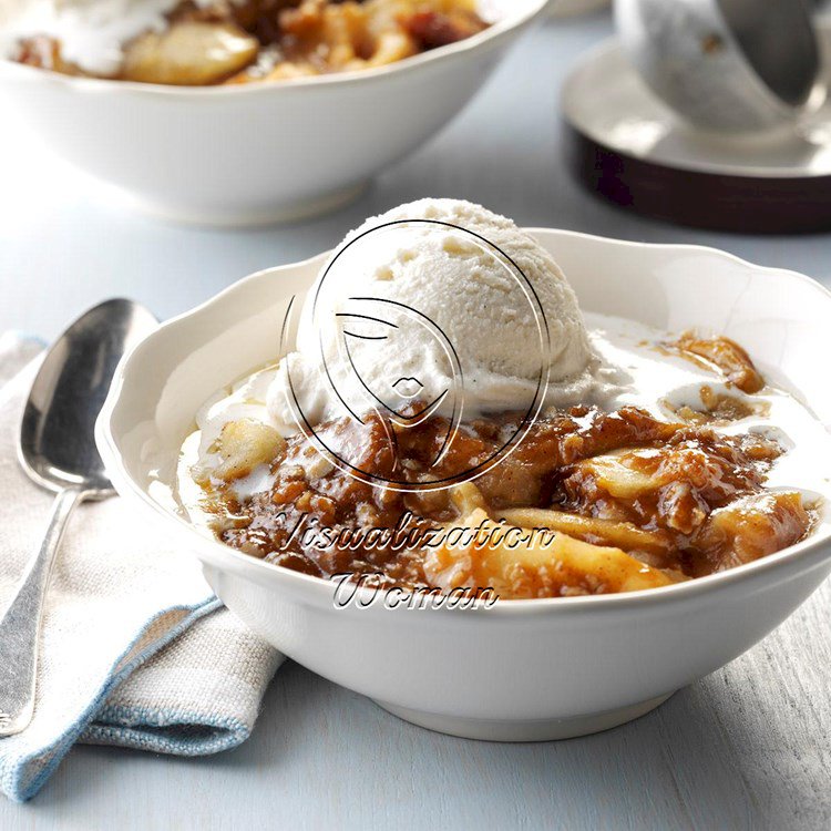 Apple Butterscotch Crisp