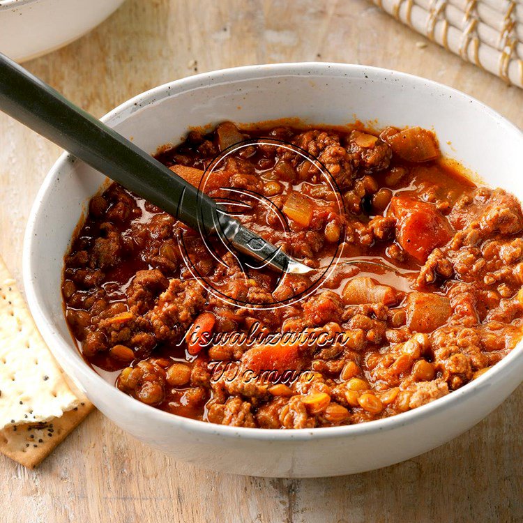 Beef and Lentil Chili