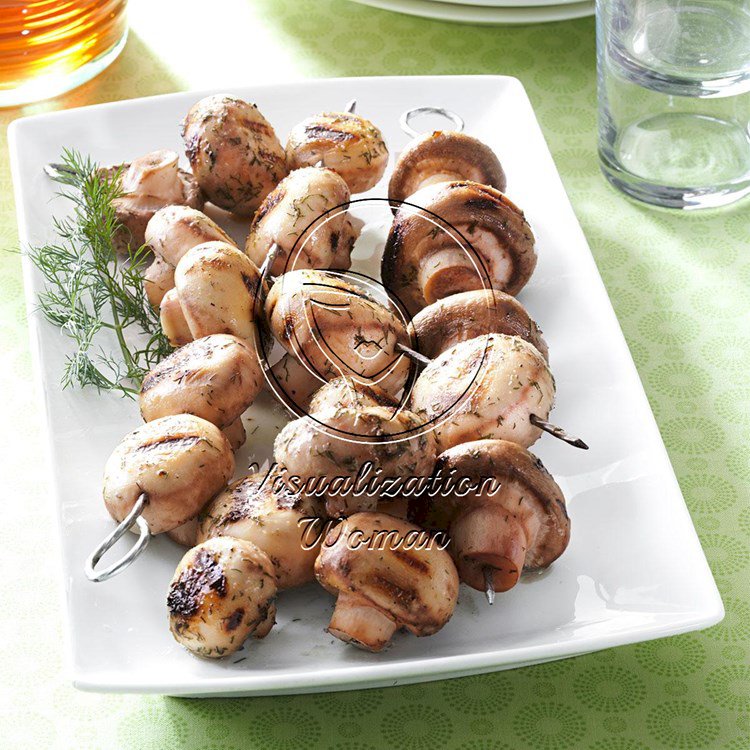 Contest-Winning Grilled Mushrooms