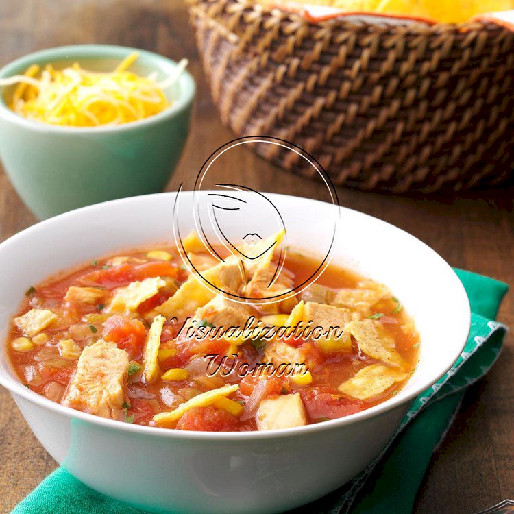 Southwestern Chicken Tortilla Soup