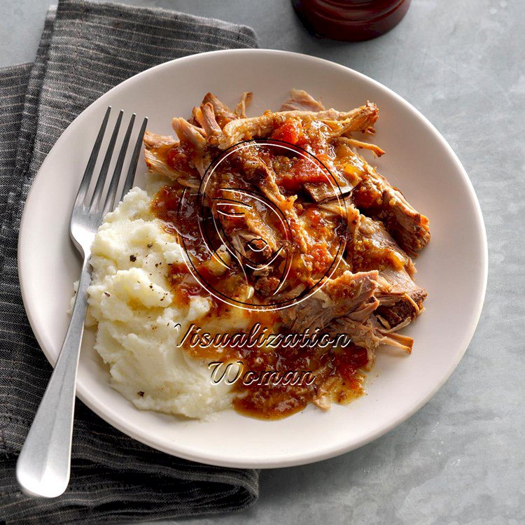 Pressure Cooker Savory Mustard Pork Roast