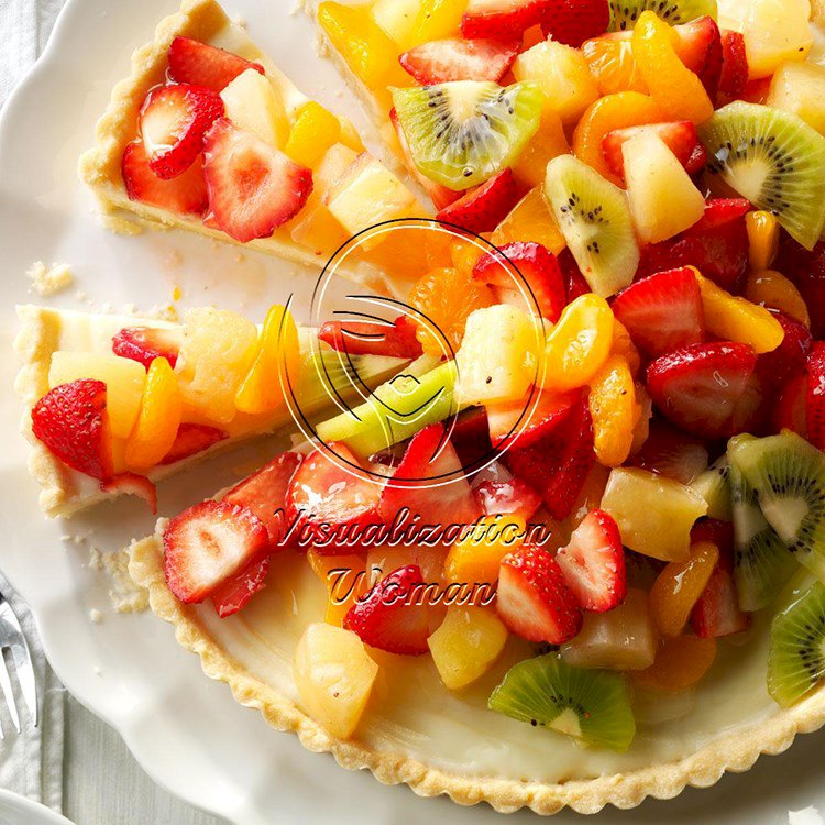 White Chocolate Fruit Tart