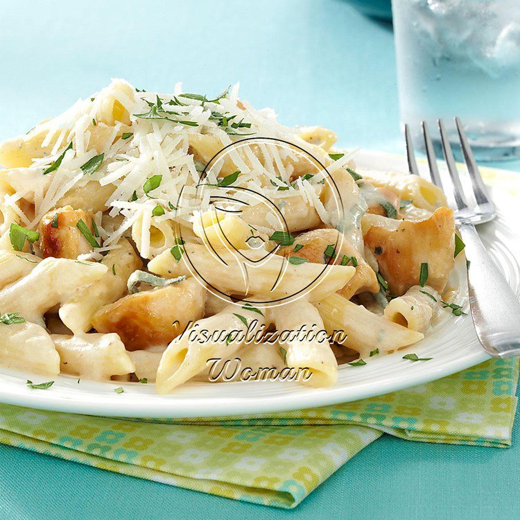 Penne Gorgonzola with Chicken